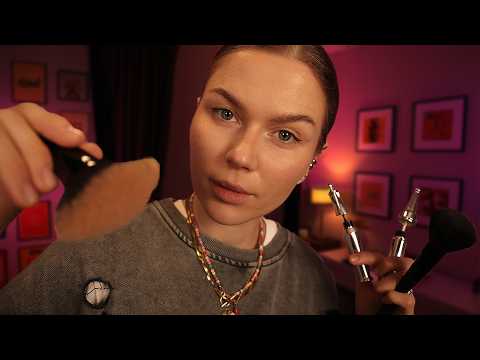 ASMR Realistic Makeup & Skincare Roleplay | Professional Personal Attention (Binaural 3Dio)