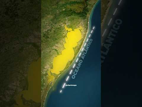 Lagoa dos Patos - RS 📍#geografia #curiosidades #riograndedosul #rs #lagoadospatos