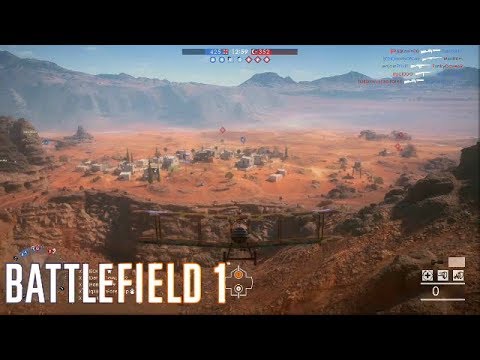 Battlefield 1 - [44 - 1] Conquest Sinai Desert (No Commentary)