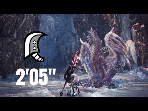 [MHW:IB/PS4] USJ Velkhana Great Sword solo 2'05"55