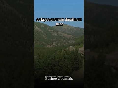 Railroad bridge collapse