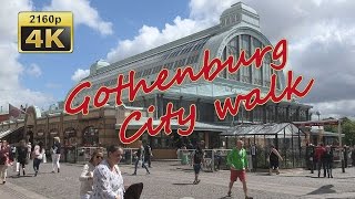 Gothenburg, City Walk - Sweden 4K Travel Channel