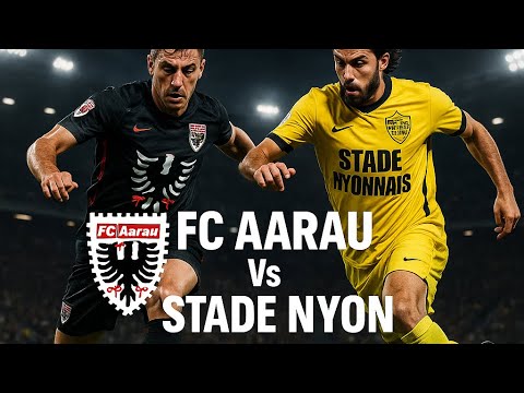 FC Aarau Vs FC Stade Nyon Highlights