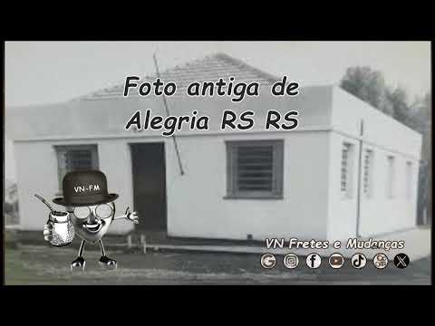 Construção histórica, do município Alegria RS. VN Fretes e Mudanças 🚛