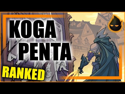 Koga Dragon Fangs Penta Kill - Godlike