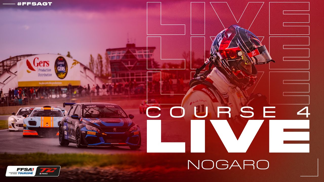 LIVE &ndash; Course 4 &ndash; Championnat de France FFSA Tourisme &ndash; Nogaro 2025