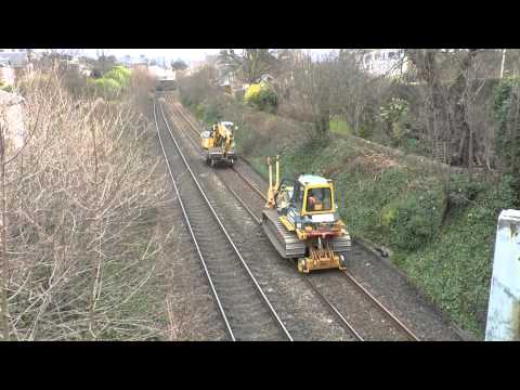 Road Rail Vehicles on a jolly! Dundee to Monifieth - Feb 2014