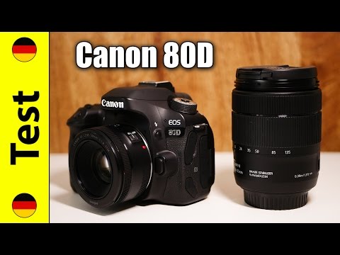 Canon 80D Review (German)