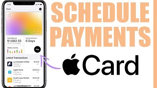 How to Setup Automatic Payments on Apple Credit Card