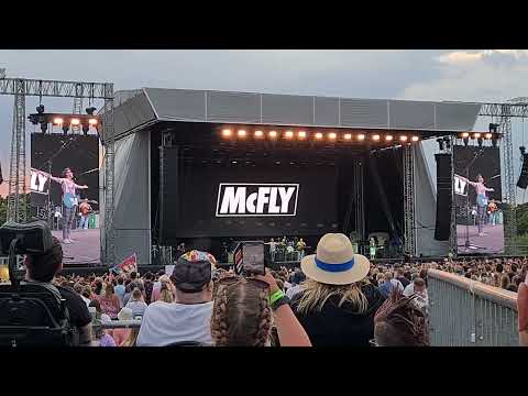 McFly Live July 2022 - Singing Happy Birthday to Tom Fletcher