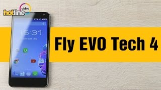 Fly IQ4514 Quad EVO Tech 4 (Black) - відео 1