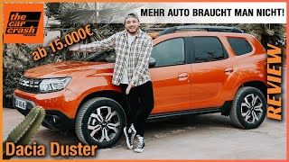Dacia Duster 4x4 im Test (2023) Mehr Auto gibt's nicht für ab 15.000€! Fahrbericht | Review | Preis