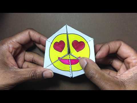 How a Flextangle Paper Toy Works