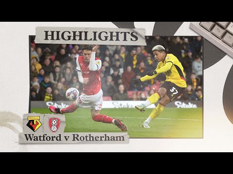 FC Watford 1-1 FC Rotherham United