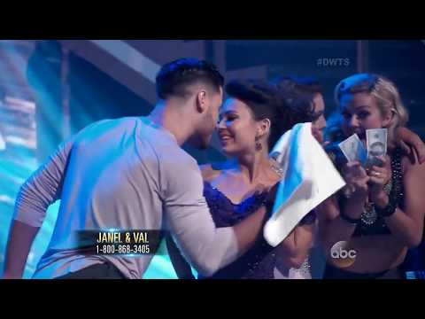 Janel Parrish & Val Chmerkovskiy Dance Jazz (9.29.2014)(#DWTS 720p)