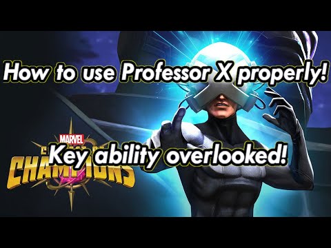 How to use Professor X Properly! Key Ability Overlooked!