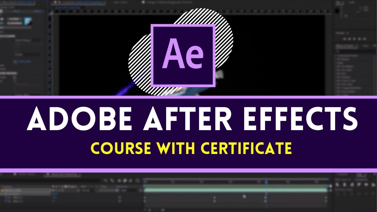 Adobe After Effects - Beginner to Advanced Class | After Effects Course with Certificate