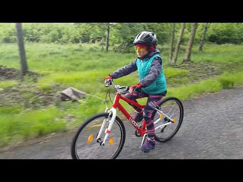 Emka downhill z bieleho