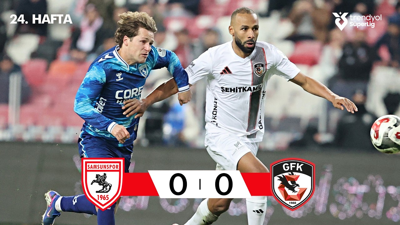 Samsunspor vs Gaziantep FK Highlights