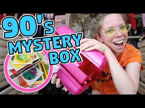 What's Inside this 90's Stationery MYSTERY BAG?!