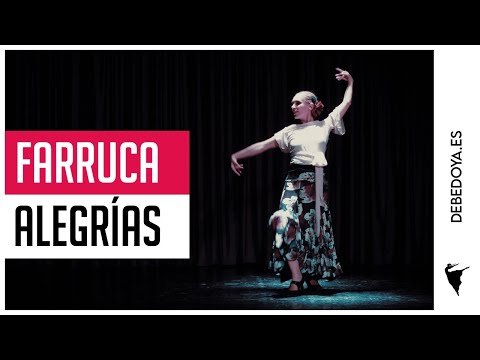 Farruca de Granada y Alegrías de Cádiz (en el escenario) Dos bailes típicamente andaluces