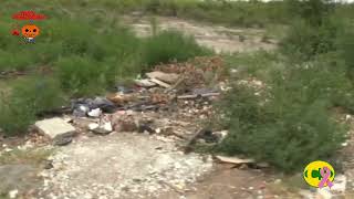 cámaras en basurero clandestino