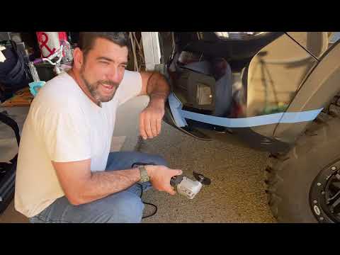 Installing a Rough Country's High Clearance Bumper 18 Toyota Tacoma