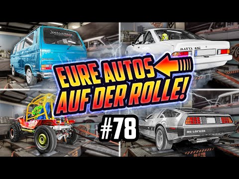 VERRÜCKTER geht es NICHT! - Prüfstandstag Halle77 - MARCO nimmt EURE Autos ran!