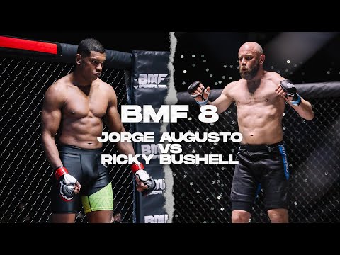 BMF 8 | Jorge Augusto vs Ricky Bushell | Amateur Middleweight MMA | BADMOFO MMA