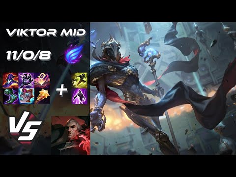 MID Viktor vs Swain - NA Grandmaster Patch 25.S2.1