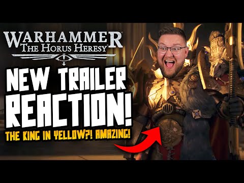 NEW HORUS HERESY TRAILER! VALDOR & MALCADOR! Reaction & Breakdown!