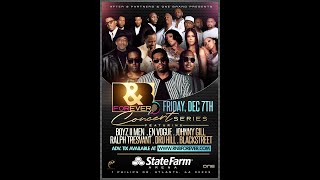 R&amp;B Forever Boyz II Men &amp; Friends Concert 12.7 Atlanta, GA Promo B2M v1