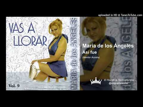 María de los Ángeles - Así Fue [TECNOCUMBIA ECUADOR]