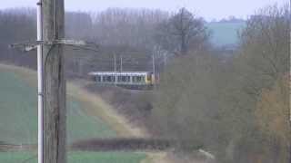 preview picture of video 'West Coast Mainline Near Chapel Brampton 26.02.2012'