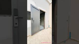 ชุดประตูบานเปิดแบบลูกฟูกทึบ