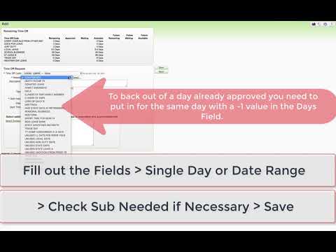 Putting Time Off Into Skyward