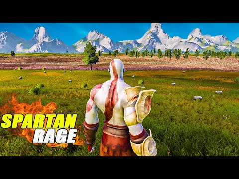 KRATOS AND HIS SPARTAN AGAINTS DEMON ARMY - Ultimate Epic Battle Simulator 2  UEBS 2