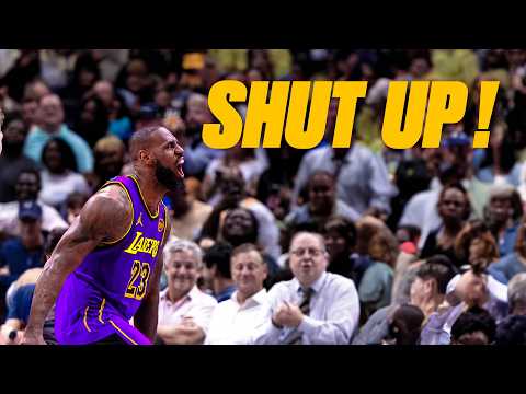 LeBron James' Most Savage Crowd Silencers! ⚠️