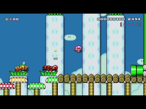 Airship stealth by Schabi - Super Mario Maker 2 - No Commentary 1bx