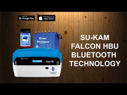 Bluetooth & Mobile App for UPS | Su-Kam Falcon HBU