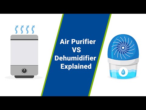 Air Purifier VS Dehumidifier (Difference Between Air Purifier and Dehumidifier)