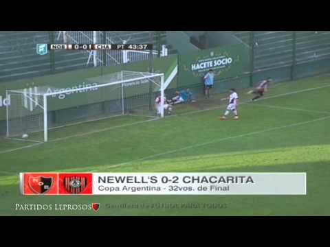 Copa Argentina 2014/15 | 32ºavos | Newell's 0 - 2 Chacarita | Resumen ESPN