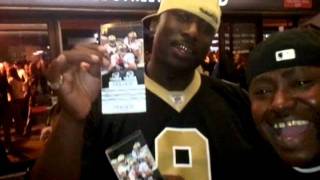 Saints 2011 Entering the Dome