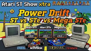 ST Show xtra: Power Drift Atari ST vs STE vs Mega STE