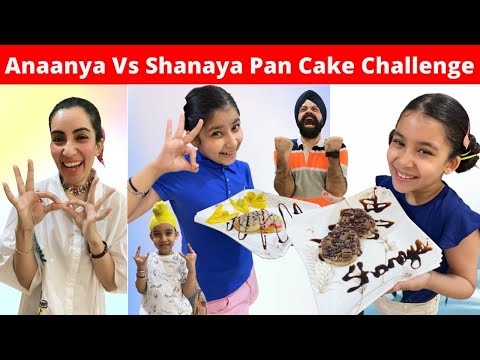 Anaanya Vs Shanaya Pan Cake Challenge | RS 1313 LIVE | Ramneek Singh 1313