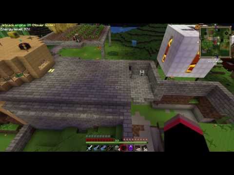 Minecraft FTB Unleashed Episode 14 - AE Storage And Liquid Storage