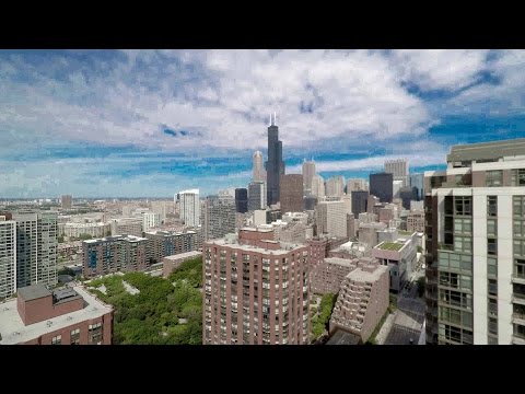 Tour a skyline view studio at the new 1001 South State