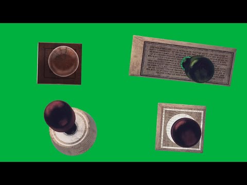Stamp Green Screen (Sound Included) | Graphics & Animation
