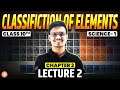 Periodic Classification Of Elements Lecture 2 Class 10th Science 1 Chapter 2 Pravin Sir