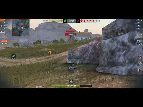 WoT Blitz, 1,3k damage, 2 kills, Black Prince